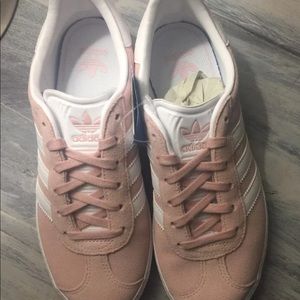 Pink Adidas shoes